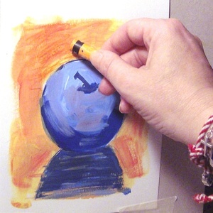 Ψηφιακό μάθημα ζωγραφικής 5 - ΤΕΧΝΙΚΕΣ / PDF A4 - ζωγραφισμένα στο χέρι, ακρυλικό, σχέδια ζωγραφικής - 2
