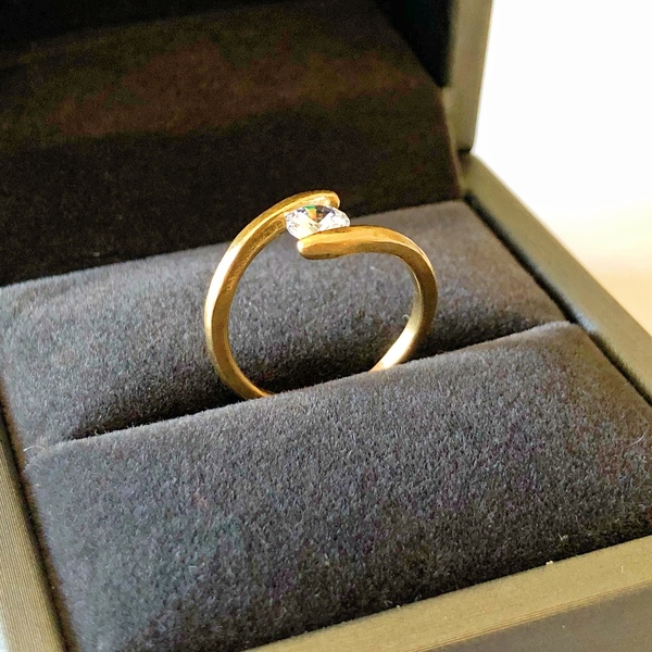 Δαχτυλίδι ζιργκόν|Φτιαγμένο από κέρμα - ορείχαλκος, μικρά, σταθερά, επιροδιωμένα, φθηνά - 5