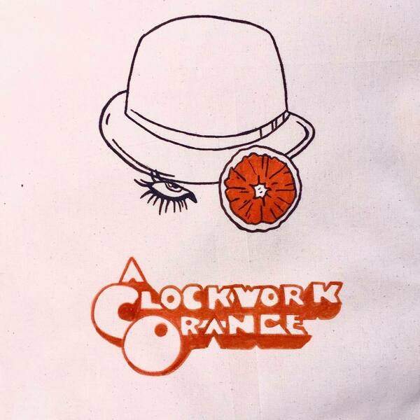 Πάνινη τσάντα πολλαπλών χρήσεων A Clockwork Orange - ώμου, tote, all day, ύφασμα, πάνινες τσάντες - 2