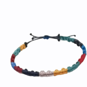 Βραχιόλι μακραμέ "πολύχρωμο " unisex / macrame bracelet - γυναικεία, ανδρικά, μακραμέ, κορδόνια, unisex