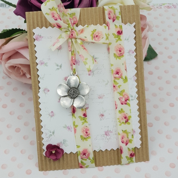Ρομαντικός σελιδοδείκτης | μεταλλικό λουλούδι με κορδέλα - σελιδοδείκτες, πρωτότυπα δώρα, δώρο οικονομικό - 2