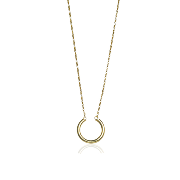 "Shapely" Ασημένιο μενταγιόν ημιτελές κύκλος, επίχρυσο - charms, επιχρυσωμένα, ασήμι 925, κοντά, boho