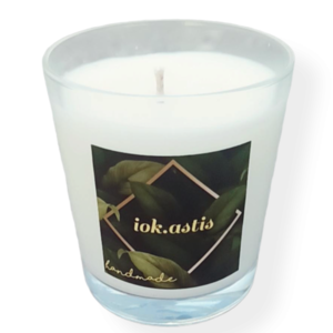 iokastis Baby Powder κερί σόγιας - χειροποίητα, αρωματικά κεριά, αρωματικό, κεριά