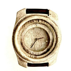 Ρολόι Unisex - δέρμα, ξύλο