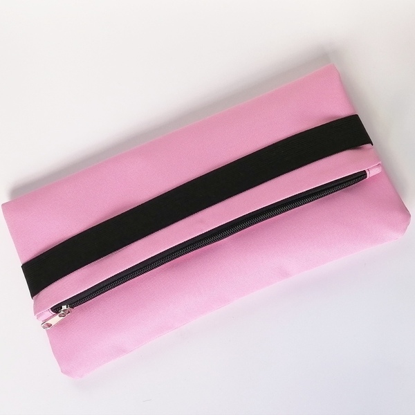 Clutch Hand bag pink - ύφασμα, clutch, all day, χειρός, πάνινες τσάντες