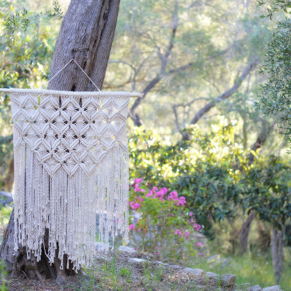 Macrame Wall Hanging - μακραμέ - 3