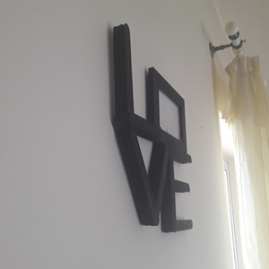 Κορνιζα τοιχου "love" - 2