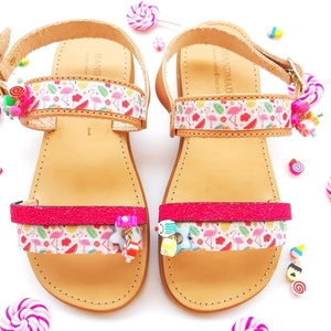 Lollipop baby sandal, βρεφικό-παιδικό δερμάτινο σανδάλι lollipop - δέρμα, κορίτσι, σανδάλια, για παιδιά, φθηνά