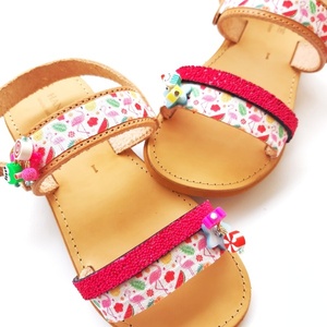 Lollipop baby sandal, βρεφικό-παιδικό δερμάτινο σανδάλι lollipop - δέρμα, κορίτσι, σανδάλια, για παιδιά, φθηνά - 4