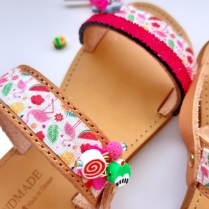 Lollipop baby sandal, βρεφικό-παιδικό δερμάτινο σανδάλι lollipop - δέρμα, κορίτσι, σανδάλια, για παιδιά, φθηνά - 5