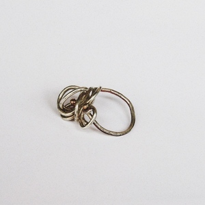 "Ariadne" ring (silver) - ασήμι, επάργυρα, boho, αυξομειούμενα - 3