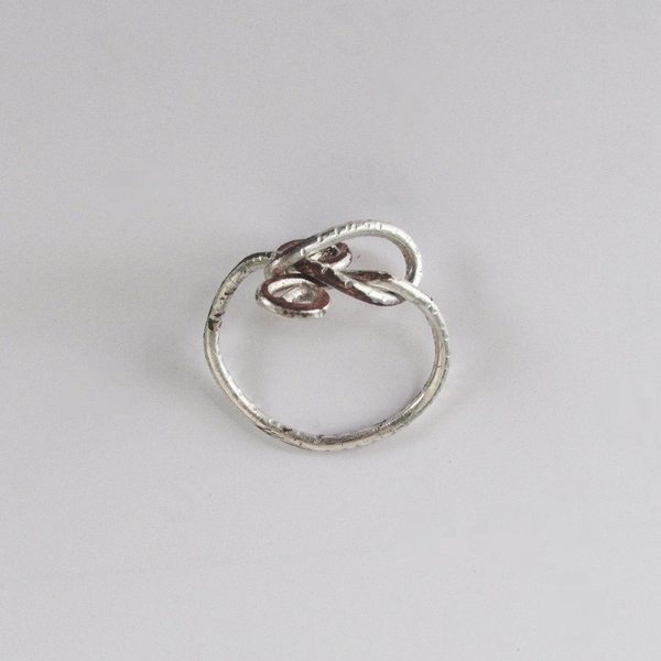 "Éros" ring - ασήμι 925, μικρά, boho, σταθερά - 2