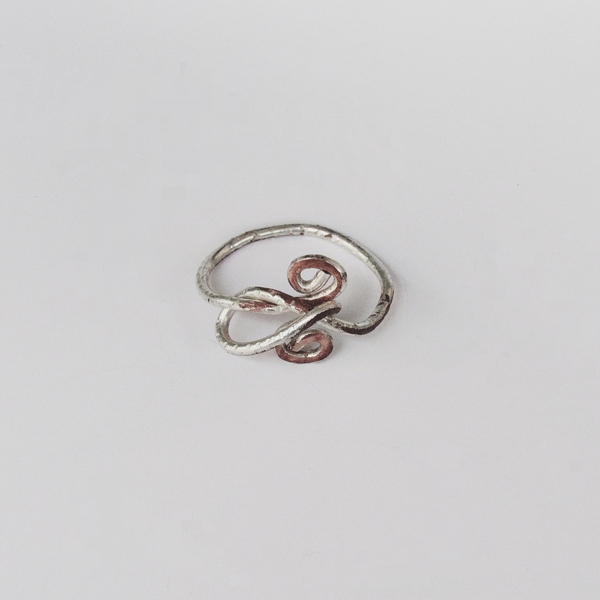 "Éros" ring - ασήμι 925, μικρά, boho, σταθερά - 3