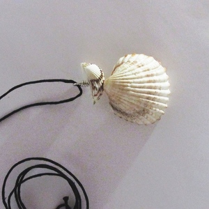 "Aphrodite" necklace - κοχύλι, μακριά, boho - 3