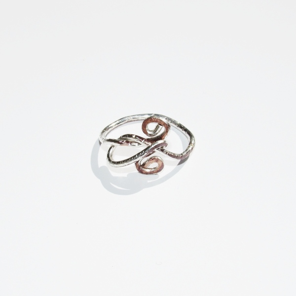 "Éros" ring - ασήμι 925, μικρά, boho, σταθερά