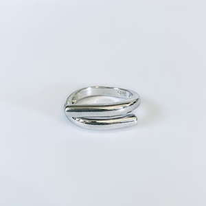 Δαχτυλίδι ασήμι 925 - so simple - ασήμι 925, επάργυρα, βεράκια, αυξομειούμενα - 3
