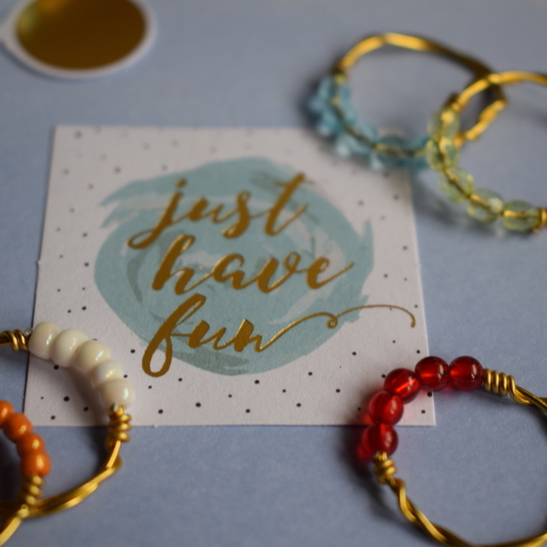 Playful Beads Blue - βεράκια, σταθερά, φθηνά - 4