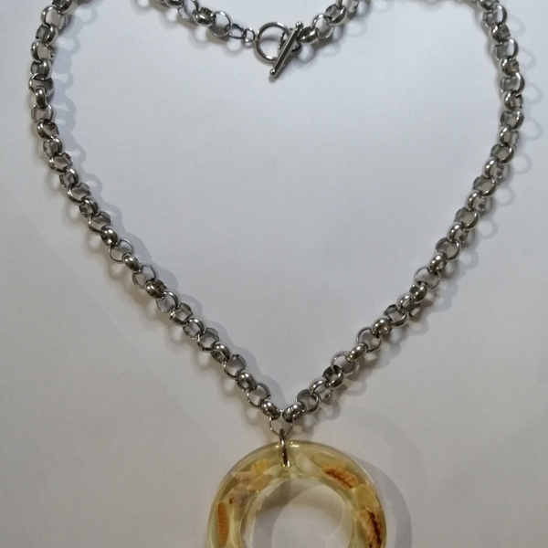 Κοσμήματα με υγρό γυαλί - γυαλί, γυναικεία, κοχύλι - 3