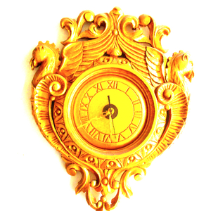 Ρολόι Τοίχου Ξύλινο ΡΤ001 40 cm