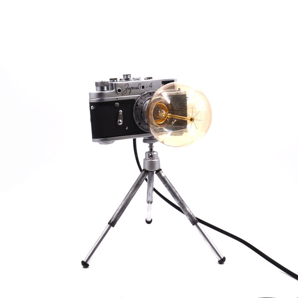 Φωτιστικό φωτογραφική μηχανή - vintage, πορτατίφ, χειροποίητα