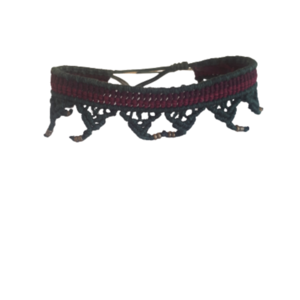 Βραχιόλι για το πόδι macrame - μακραμέ, χάντρες, boho, ποδιού, αυξομειούμενα - 2