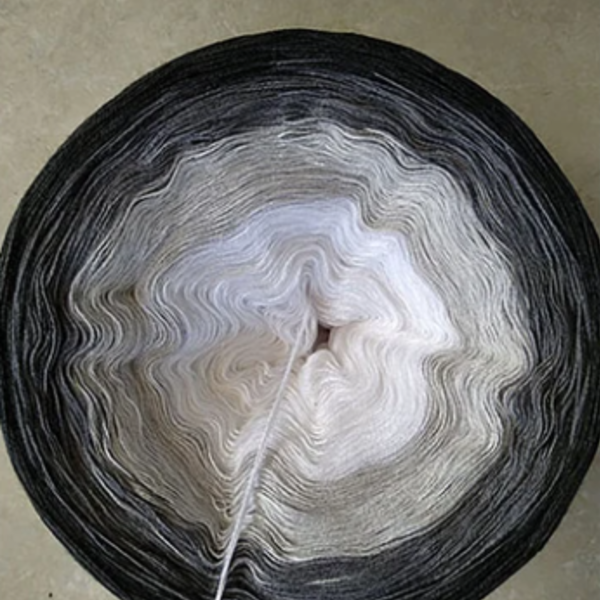 Σάλι Ανοιξιάτικη Δροσιά πλεχτό με χειροποίητο νήμα - μήκος 70 εκ - πλεκτό, crochet, χειροποίητα - 2