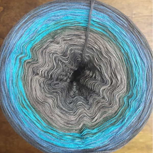 Σάλι Ανοιξιάτικη Δροσιά πλεχτό με χειροποίητο νήμα - μήκος 70 εκ - πλεκτό, crochet, χειροποίητα - 3