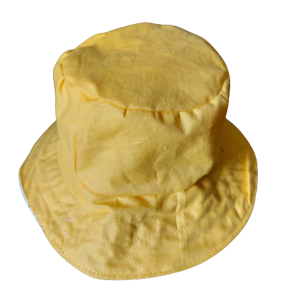 Καπέλο χειρποποίητο, βαμβακερό, διπλής όψης, διαυεσιμο σε πολλά μεγέθη - χειροποίητα, απαραίτητα καλοκαιρινά αξεσουάρ, βρεφικά, καπέλα, για παιδιά - 3