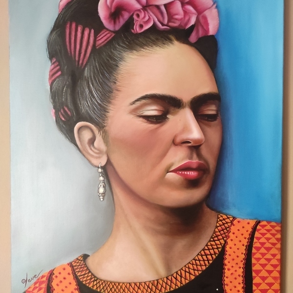 Frida khalo oil on canvas-Αντίγραφο - πίνακες & κάδρα, πίνακες ζωγραφικής