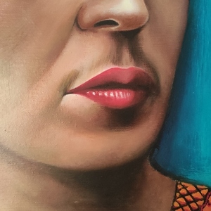 Frida khalo oil on canvas-Αντίγραφο - πίνακες & κάδρα, πίνακες ζωγραφικής - 4