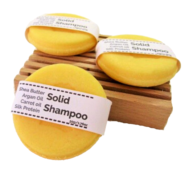Solid shampoo, στερεό σαμπουάν για λιπαρά μαλλιά - 4