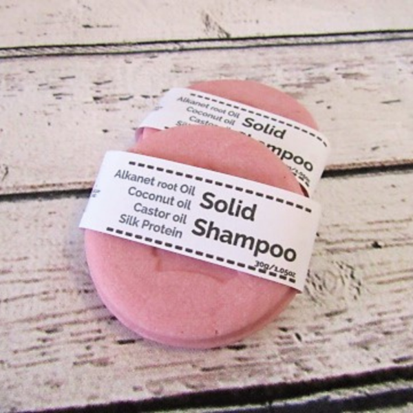 Solid shampoo, στερεό σαμπουάν για ξηρά μαλλιά 50γρ - 2