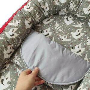 Φωλιά ύπνου (baby nest) Origami - κορίτσι, αγόρι, δώρο, βρεφικά - 4