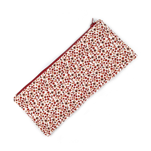 Pouch-κασετίνα Cute Red 10x22 cm - ύφασμα, κασετίνες, καλλυντικών, ταξιδίου