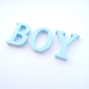 Διακοσμητικά Γράμματα BOY από ξύλο 11εκ Βaby Βlue Baby Shower - αγόρι, διακοσμητικά, baby shower, προσωποποιημένα - 2
