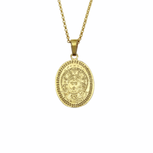 Κωνσταντινάτο ασήμι 925 σεΚ 24 διπλής όψεως - ασήμι 925, κοντά, κωνσταντινάτα - 4