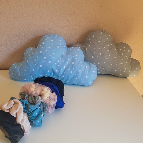 Διακοσμητικό μαξιλάρι σύννεφο 45x28cm - κορίτσι, αγόρι, συννεφάκι, μαξιλάρια - 4