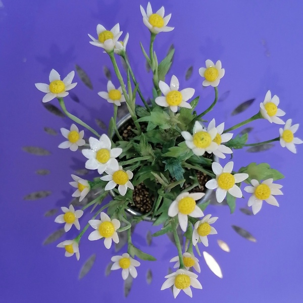 Λουλουδια απο κρυα πορσελανι - διακοσμητικά - 5