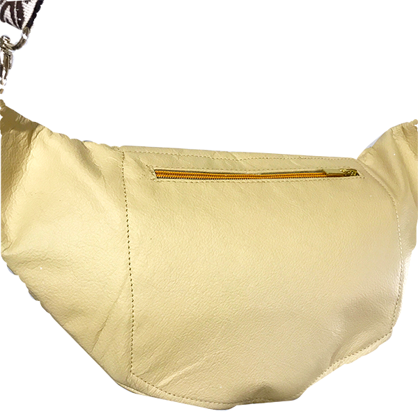 Γυναικεία τσάντα μέσης - χιαστί δερμάτινη - δέρμα, καθημερινό, all day, μέσης, φθηνές - 3