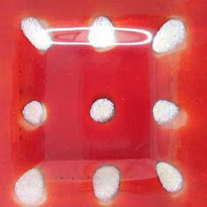 Γυάλινο πιάτο «Pois 2” 15x15x2h - γυαλί, κλειδί, διακοσμητικά, επιτραπέζια - 2