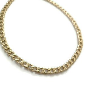 Κολιέ από χρυσή αλυσίδα 40cm, chain necklace - αλυσίδες, επιχρυσωμένα, κοντά, boho - 2