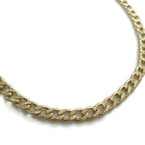 Κολιέ από χρυσή αλυσίδα 40cm, chain necklace - αλυσίδες, επιχρυσωμένα, κοντά, boho - 3