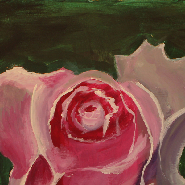 Πίνακας σε καμβά ''Rosa Mistica'' - πίνακες & κάδρα - 2