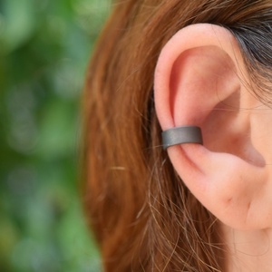 Ear cuff απλό ασήμι 925 - ασήμι, μικρά, ear cuffs - 2