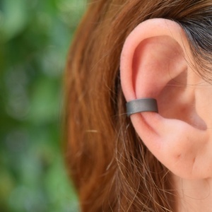 Ear cuff απλό ασήμι 925 - ασήμι, μικρά - 2