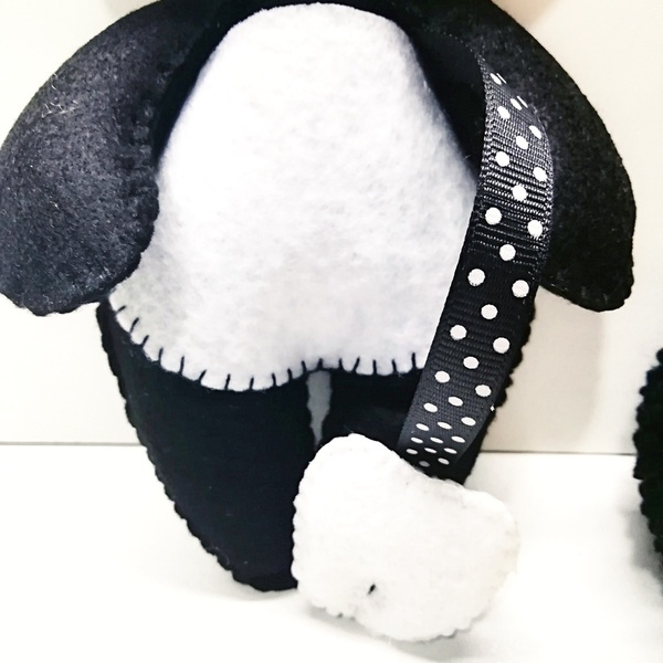 Θήκη για το πρώτο του δοντάκι, panda χειροποίητο 19 εκατοστά - κορίτσι, αγόρι, δώρο, αναμνηστικά - 4