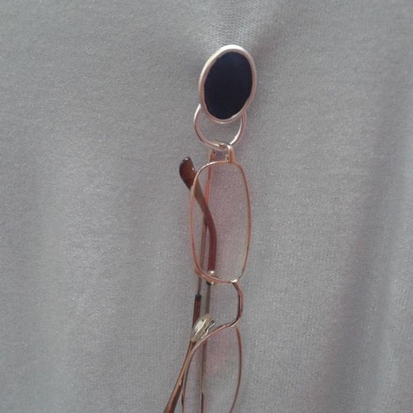 καρφίτσα για γυαλιά ηλίου ή οράσεως - σμάλτος, χάντρες - 4