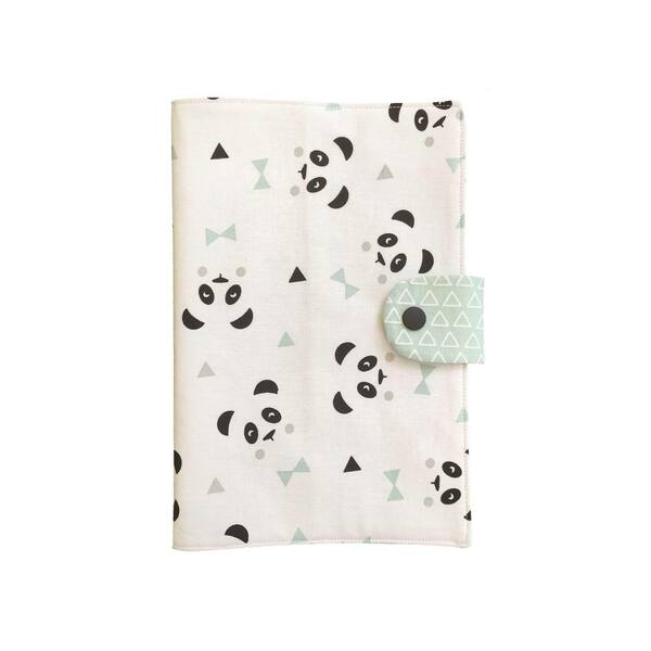 Θήκη βιβλιαρίου υγείας Pandas - αγόρι, δώρο, θήκες βιβλιαρίου, βρεφικά