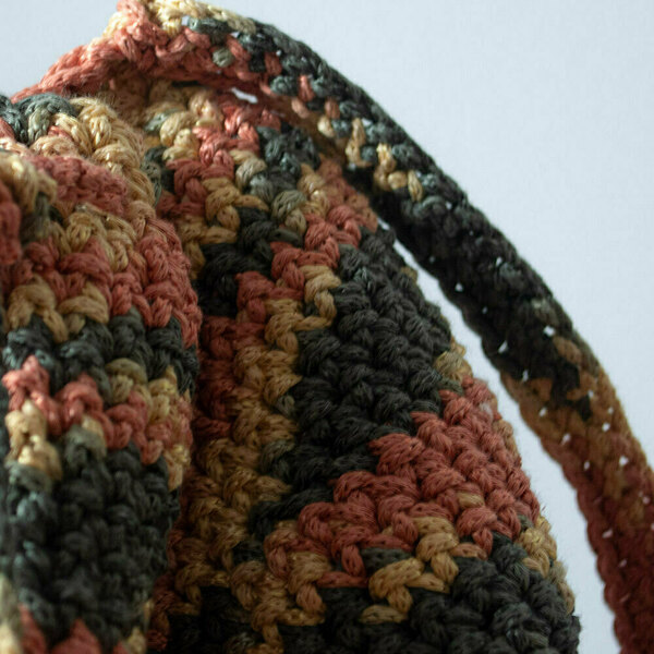 Roca Crochet Bag Eco Friendly - ύφασμα, ώμου, πουγκί, πλεκτές τσάντες, μικρές - 2