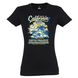 Γυναικείο t-shirt "California" - βαμβάκι, γυναικεία - 2